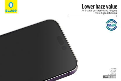 BLUEO Anti-Glare Matte Tempered Glass for iPhone