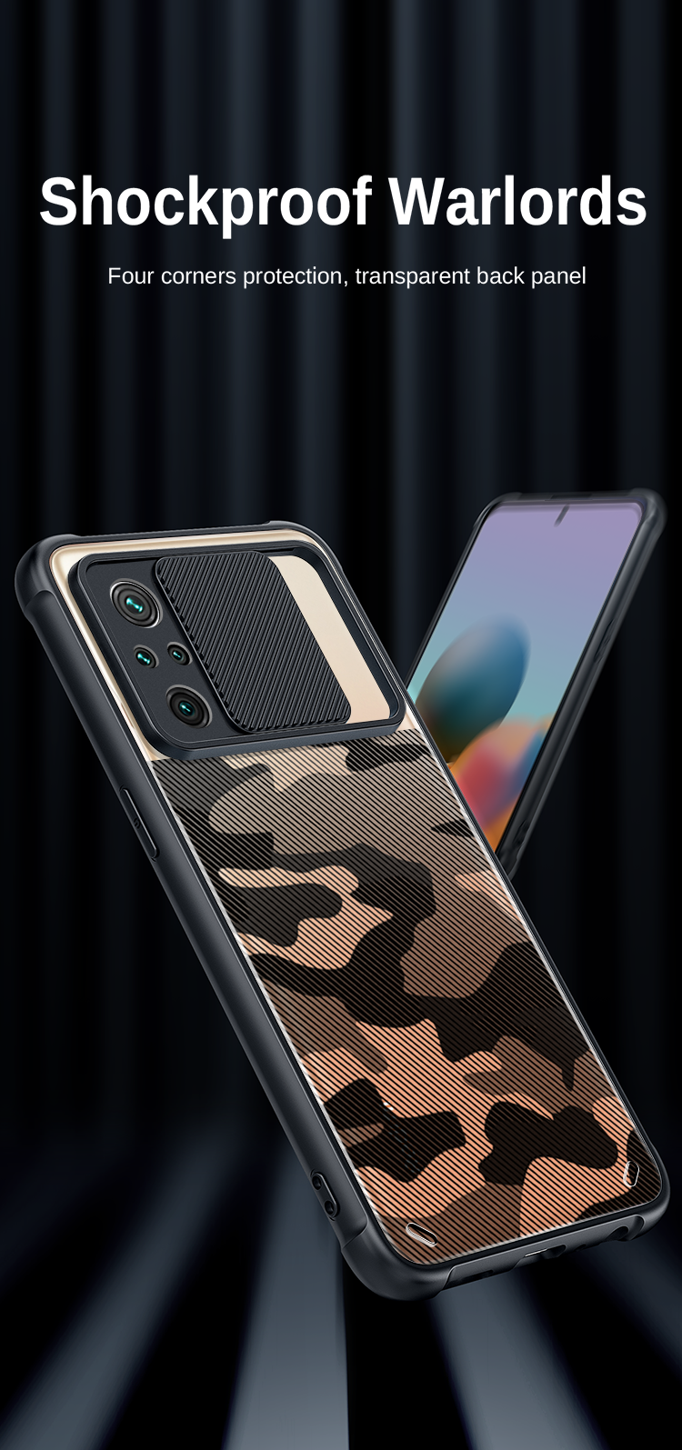 RZANTS Camouflage Lens Case for Xiaomi/Redmi