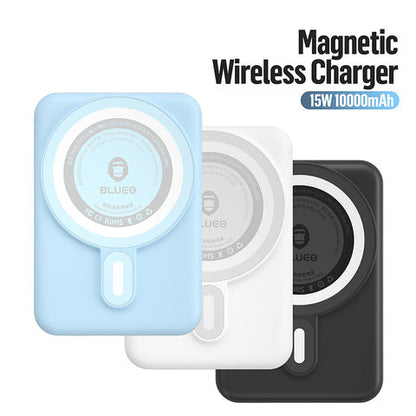 BLUEO  P010 Magnetic Wireless Powerbank 10,000 mAH