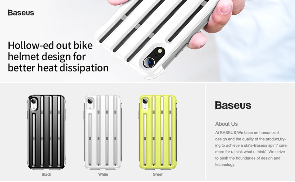 Baseus Cycling Helmet Case For Iphone