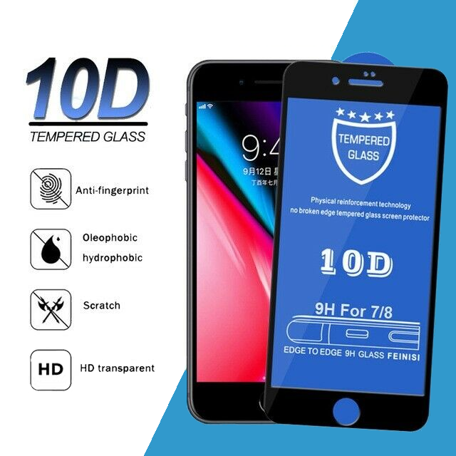 Clear 10D Tempered Glass for Vivo