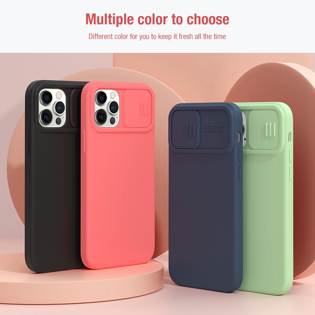 Nillkin Camshield Silky Silicone Case for iPhone.