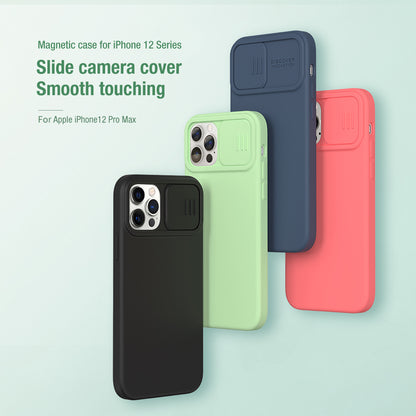 Nillkin Camshield Silky Magnetic Silicone Case for Iphone