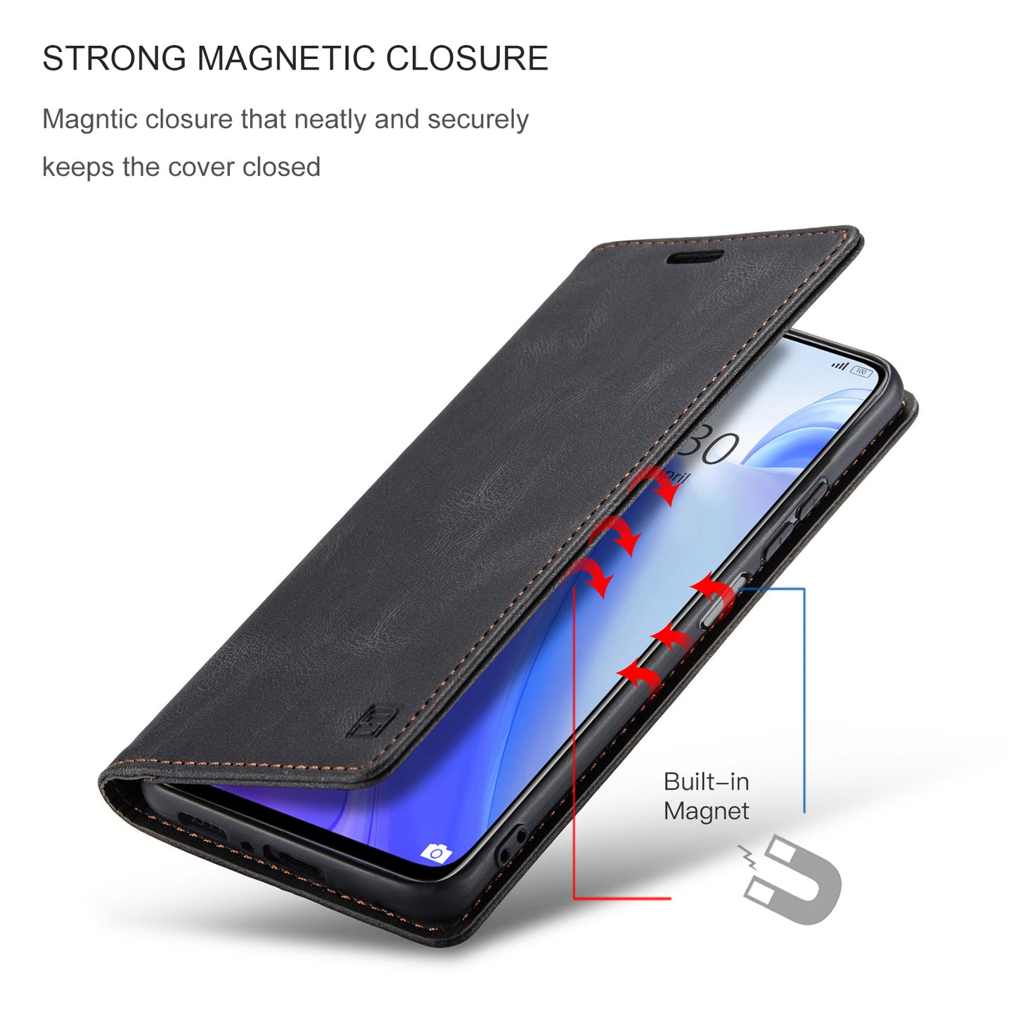 AutoSpace Wallet Leather Case for Xiaomi/Redmi