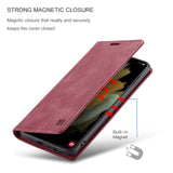 AutoSpace Wallet Leather Case for Samsung