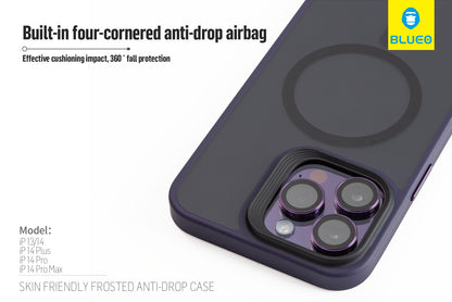 BlueO Skin Friendly Frosted Anti-Drop Case for iPhone
