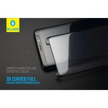 BLUEO Full AB Glue 3D Curved Silk Tempered Glass For Vivo