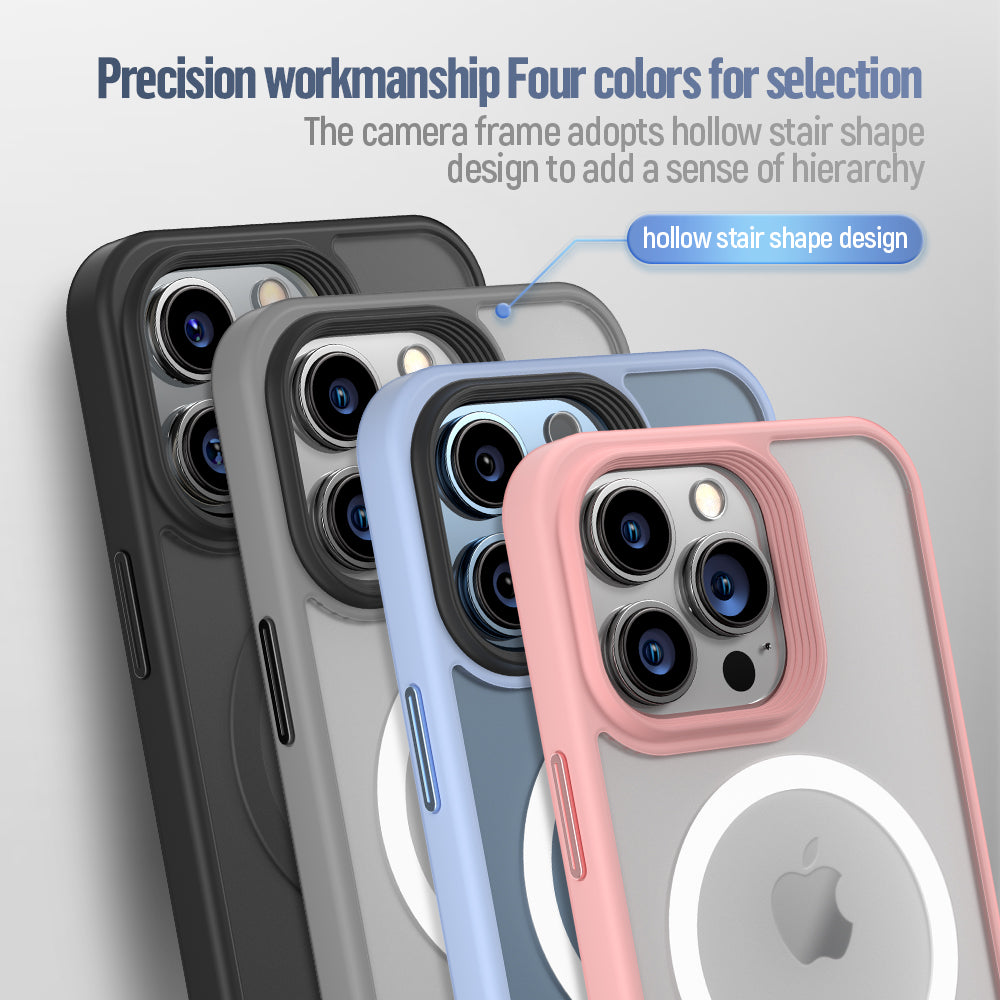 BlueO Skin Friendly Frosted Anti-Drop Case for iPhone