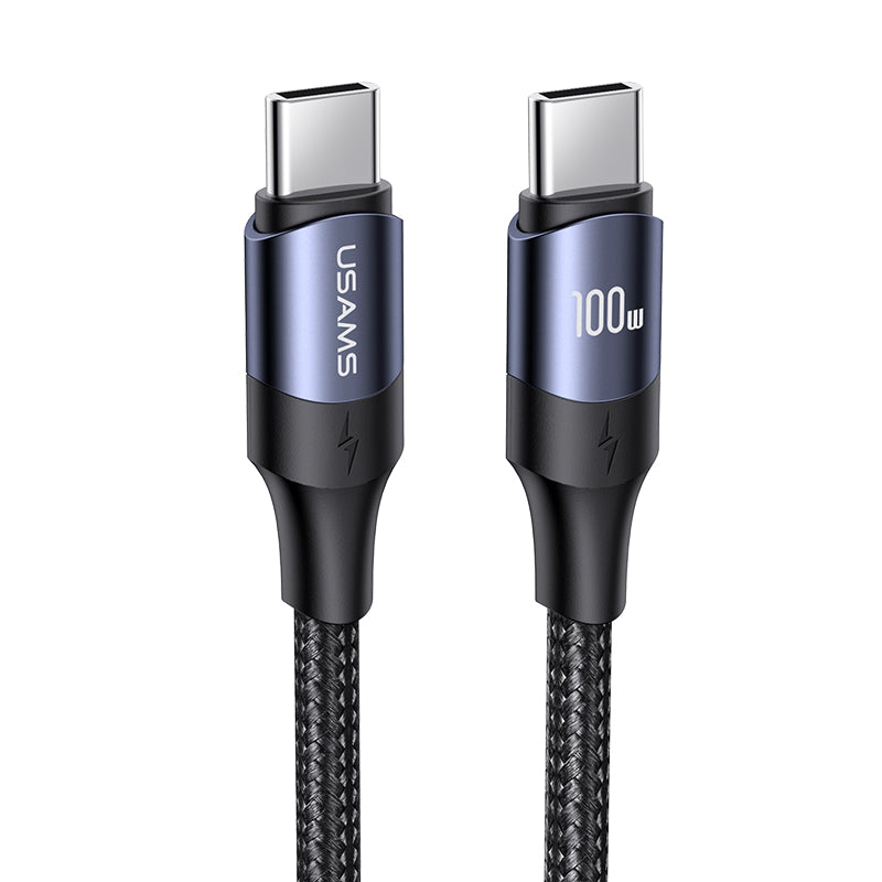USAMS US-SJ525 Type C to Type C 100W PD Fast Charging & Data Cable (2M)