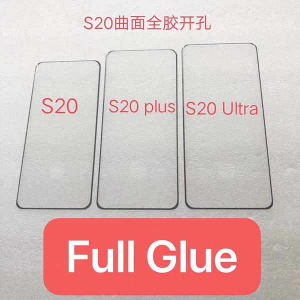 Full Glue Tempered Glass for Samsung S20 Series