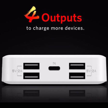 Yoobao M20Plus  20,000mAh 4 USB Output Power Bank